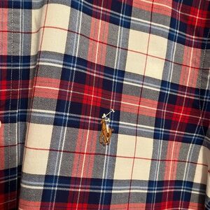Ralph Lauren short sleeve button down - perfect condition; Medium